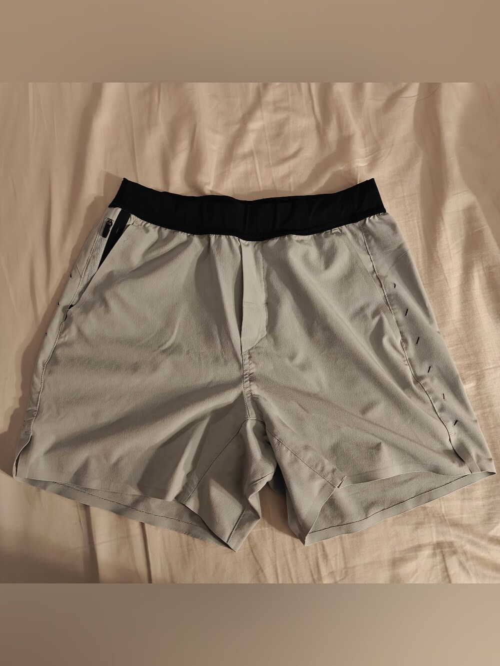 Ten Thousand 5" Inseam Interval Shorts - White/Light Gray - No Liner